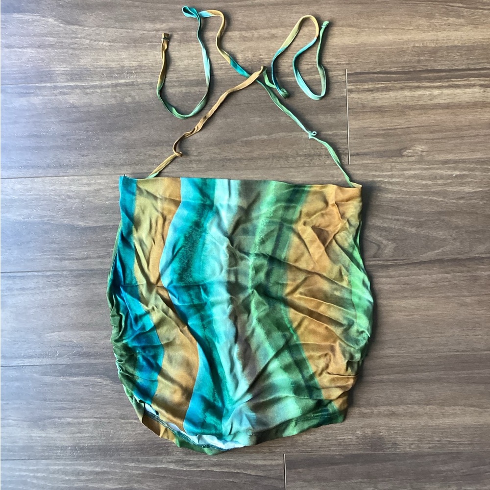 NA-KD Cowl Neck Halter Top